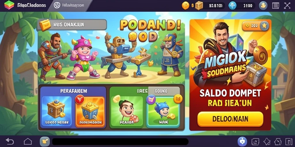Tampilan grafik yang menawan dengan detail mendalam.